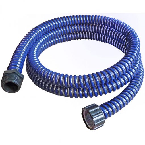 FLEXIBLE 6FT WHIP HOSE  -  BLUE