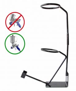 GRAVITY FEED GUN HOLDER STAND