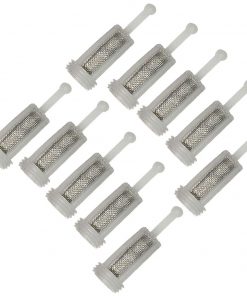 GRAVITY FEED STAINLESS STEEL MESH BARREL STRAINER (10PK)