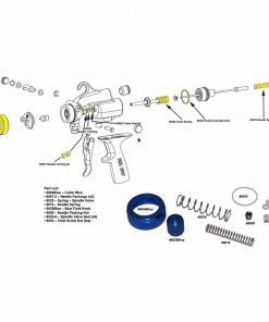 REBUILD KIT FOR GXPC/XPC SPRAY GUNS