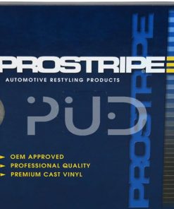 PROSTRIPE 1/2 in Black Vinyl Trim Tape (pin striping)
